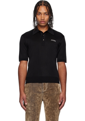 AMIRI Black 'AMIRI' Spirit Polo
