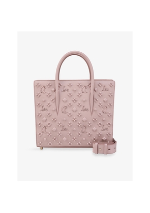Womens Christian Louboutin Paloma S Medium Loubinthesky Leather Tote Bag