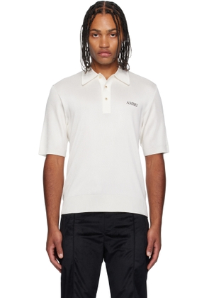 AMIRI Off-White 'AMIRI' Spirit Polo