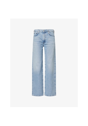 Womens Agolde Harper Straight-Leg Denim Jeans