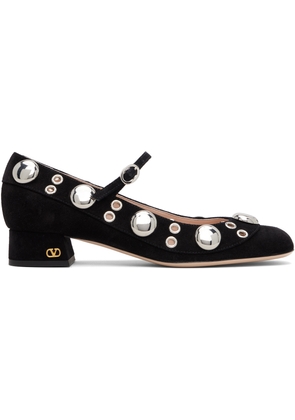 Valentino Garavani Black Nellcôte Mary-Jane Heels