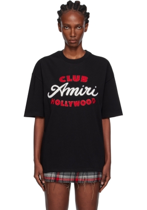 AMIRI Black 'Club AMIRI' Oversized T-shirt