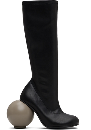 YUME YUME Black Ball Tall Boots