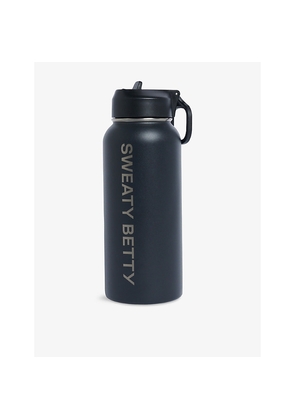 Womens Sweaty Betty Keep It Chill Straw Stainless-Steel Water Bottle 950ml