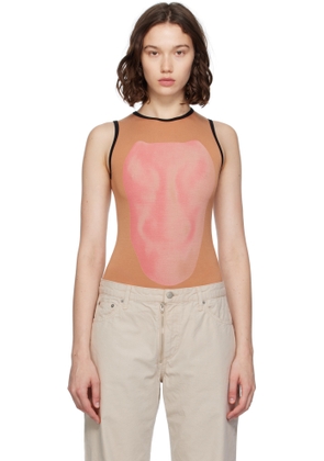 Baserange Beige Alloy Bodysuit