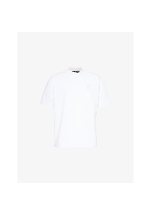 Mens The Couture Club Embroidered Relaxed-Fit Cotton T-Shirt