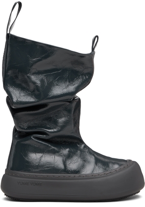 YUME YUME Gray Fisherman Low Boots