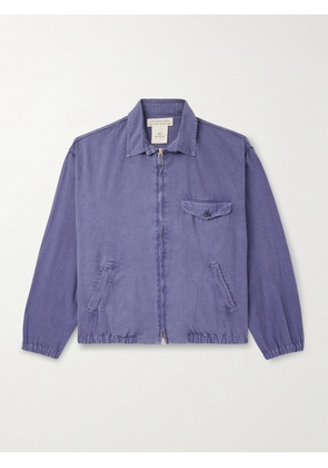 Remi Relief - Cotton-Twill Blouson Jacket - Men - Blue - S