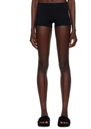 ÉTERNE Black High Waisted Boy Shorts