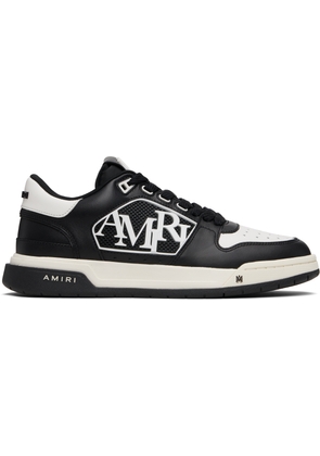 AMIRI Black & White Classic Low Sneakers