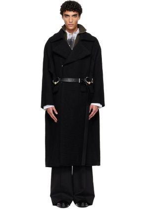 Jean Paul Gaultier Black 'The Long Gaultier' Coat