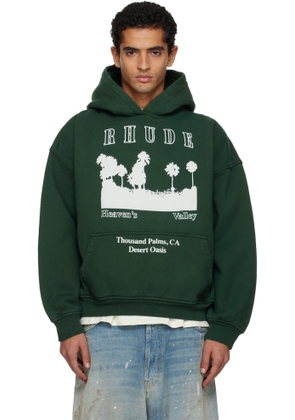 Rhude Green 'Thousand Palms' Hoodie