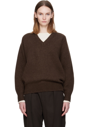 Nothing Written Brown Pound Alpaca Sweater