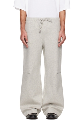 Jean Paul Gaultier Gray 'The Embossed Gaultier' Lounge Pants