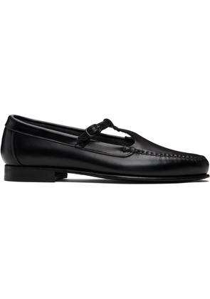 HEREU Black Alcala Loafers