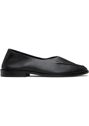 HEREU Black Juliol Slip-on Loafers
