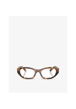Miu Miu Mu 03Wv Tortoiseshell Acetate Eyeglasses