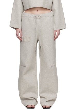 Jean Paul Gaultier Gray 'The Embossed Gaultier' Lounge Pants