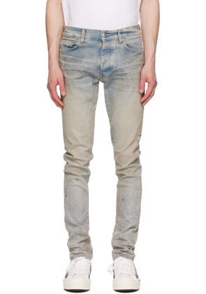 AMIRI Blue Stack Jeans
