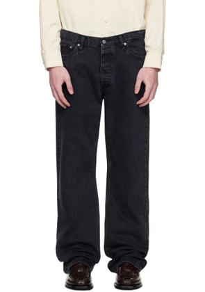 HOPE Black Relaxed Bootcut Jeans