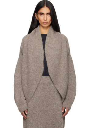 Lauren Manoogian Gray Knot Cardigan