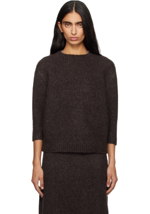 Lauren Manoogian Brown Loft Baby Crewneck Sweater