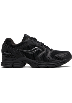 Saucony Black Progrid Triumph 4 Heritage Sneakers