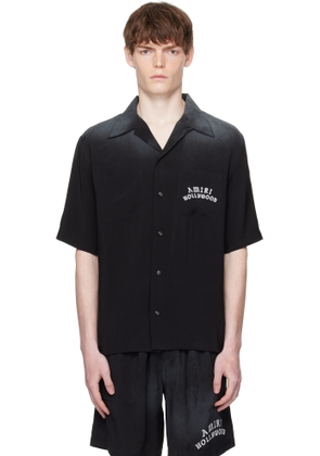 AMIRI Black 'AMIRI Hollywood' Bowling Shirt