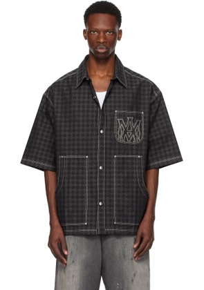 AMIRI Black 'MA' Quad Work Shirt