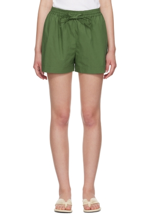 Matteau Green Relaxed Shorts