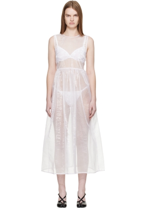 Cecilie Bahnsen White CBcamillia Midi Dress