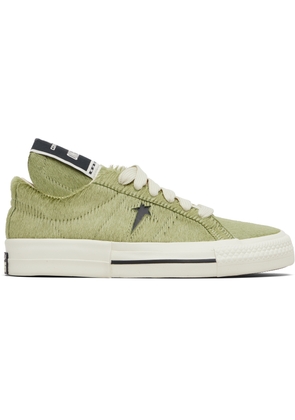 Rick Owens DRKSHDW Yellow Converse Edition Onestr Sneakers