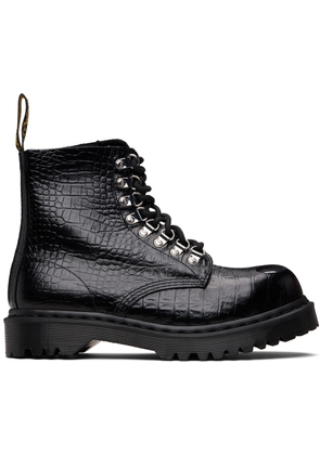 Dr. Martens Black 1460 Pascal Bex Steel Toe Leather Boots
