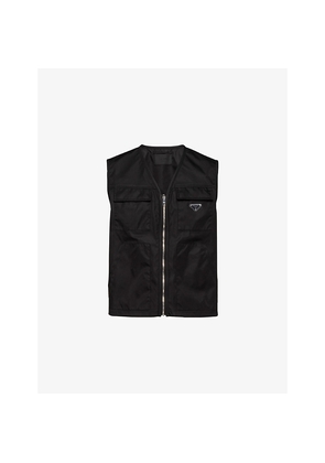 Mens Prada Re-Nylon Brand-Plaque Nylon Vest