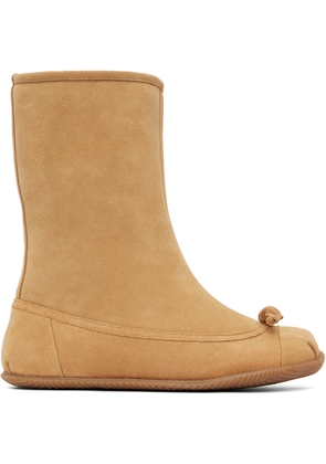 ABRA Beige Tall Baby Boots