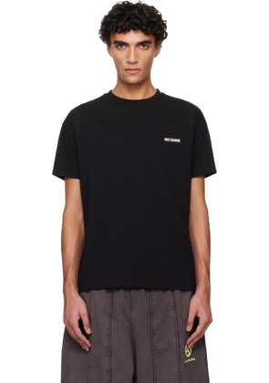 We11done Black Mini Logo T-shirt