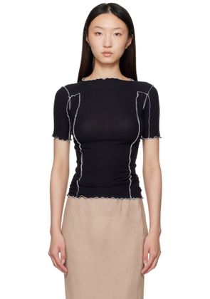 Baserange Navy Omato T-shirt