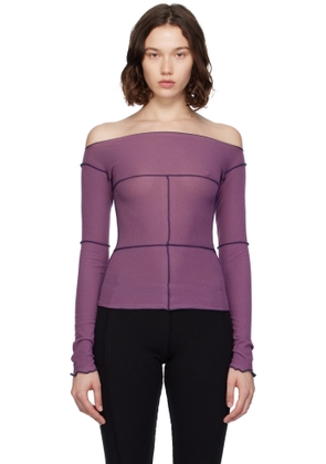 Baserange Purple Cinder Long Sleeve Top
