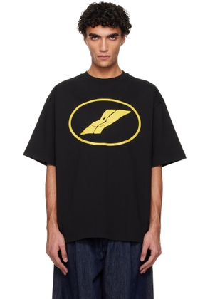 We11done Black Smile Logo T-shirt