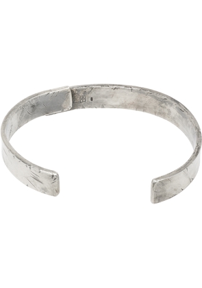 title of work 9mm Overlap Ruby Cuff Bracelet