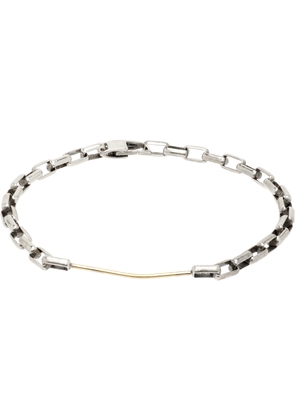 title of work Box Link Bar Bracelet