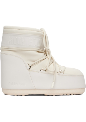Moon Boot Off-White Icon Low Rubber Boots