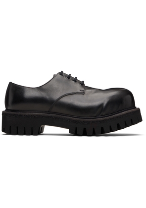 A DICIANNOVEVENTITRE Black Horse Octa Low Derbys