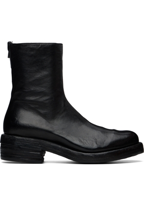 A DICIANNOVEVENTITRE Black Kangaroo M110 Boots