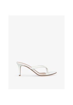 Womens Gianvito Rossi Calypso Leather Heeled Sandals