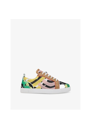 Mens Christian Louboutin Louis Junior Woven Trainers