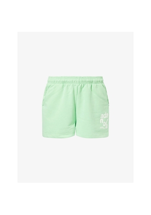 Womens Adanola Ace Logo-Print Cotton Sweat Shorts