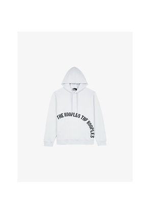 Mens The Kooples Logo-Print Regular-Fit Cotton Hoody