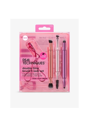 Real Techniques Double Time Brush + Lash Set