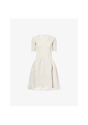 Womens CFCL Pottery Glitter Knitted Mini Dress